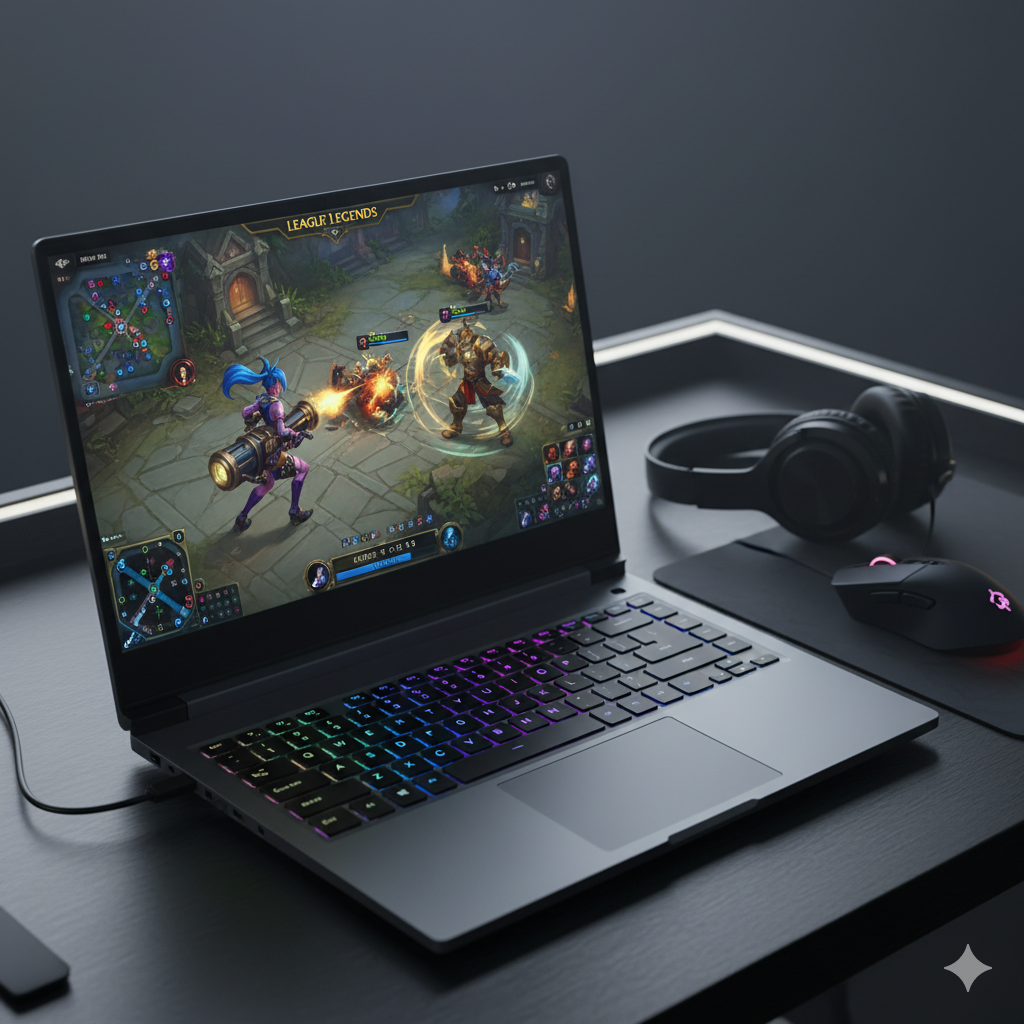 mejores portátiles para jugar a lol