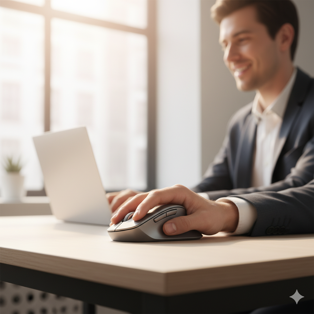 mejores ratones verticales