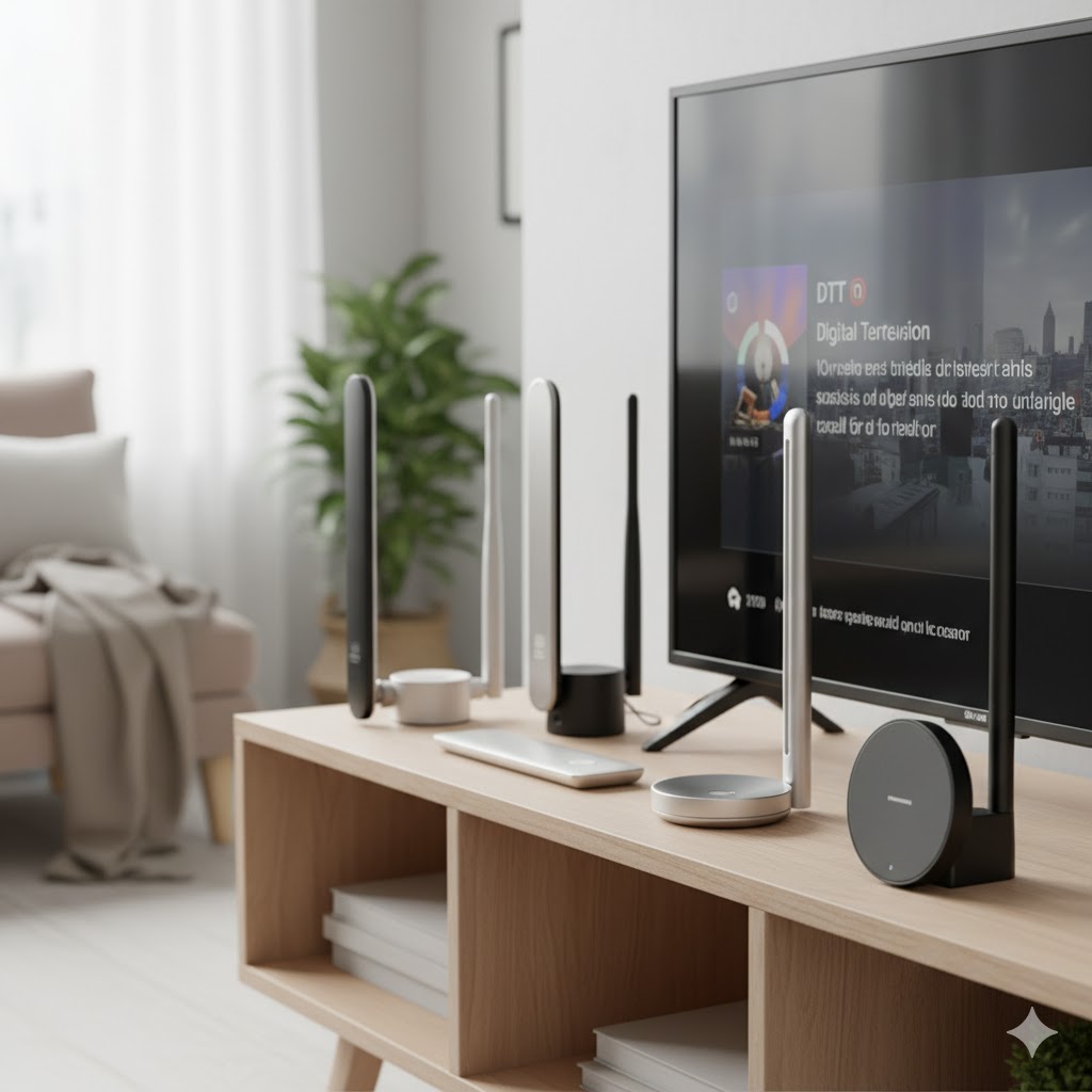 mejores antenas digitales de interior